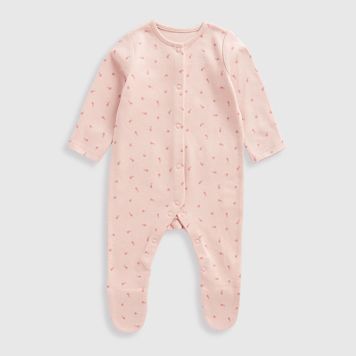 Mothercare Baby Girl Woodland Animals Sleepsuit - 3 Pack